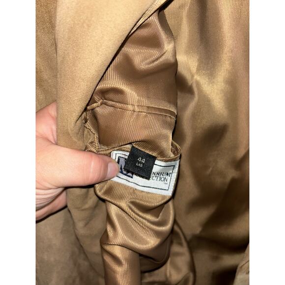 Millennium Collection men’s poly microsuede suit jacket sport coat size 44L NWT - Picture 9 of 11